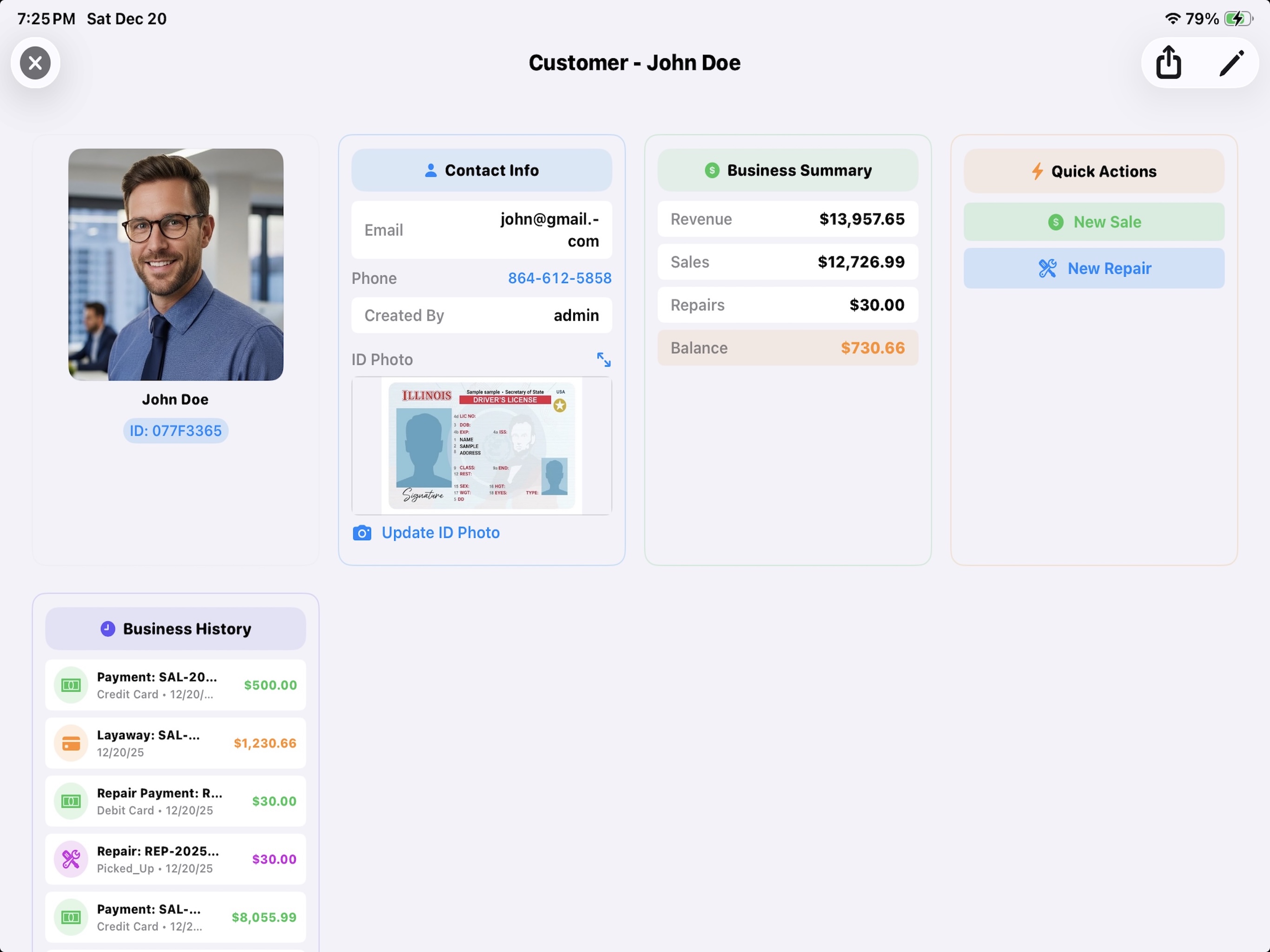 iPad App Screenshot 2